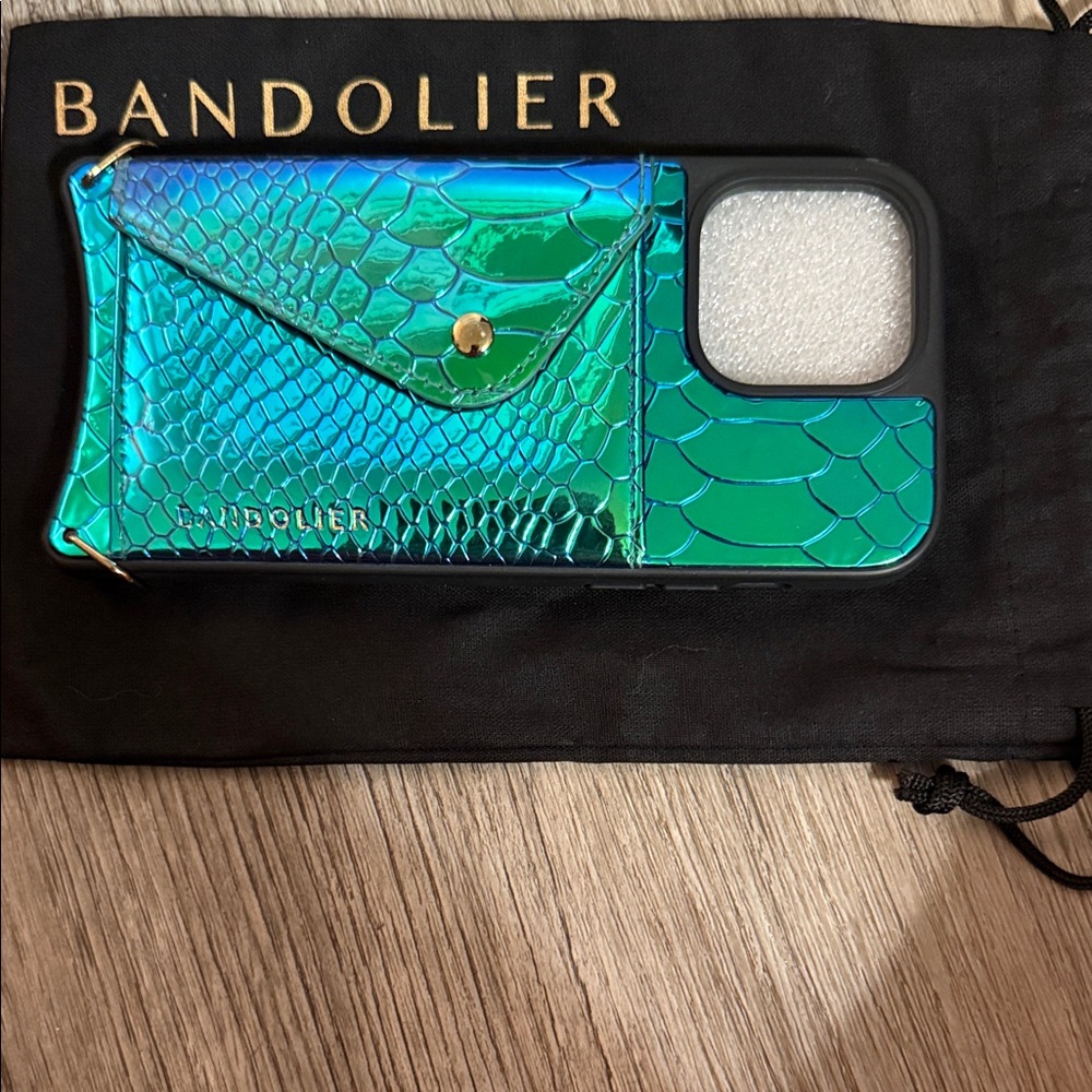 Bandolier Iridescent Teal Phone Case